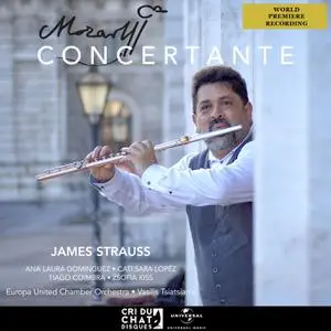 James Strauss, Vasilis Tsiatsianis & United Europa Chamber Orchestra - Mozart Concertante (2022) [Digital Download 24/96]