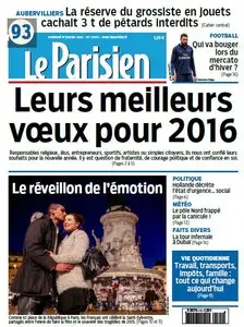 Le Parisien du Vendredi 1er Janvier 2016