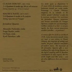 Jerusalem Quartet - Debussy & Ravel: String Quartets (2018)