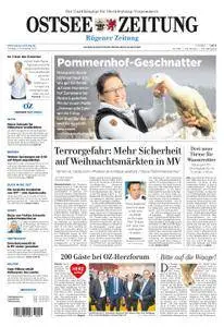 Ostsee Zeitung Rügen - 03. November 2017
