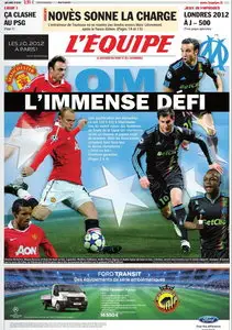 L'EQUIPE (Mardi 15 mars 2011)