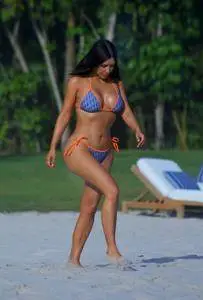 Kim Kardashian On vacation in Mexico April 27, 2017