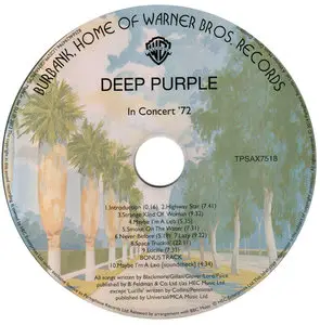 Deep Purple - In Concert '72 (2012 Mix) (2014)