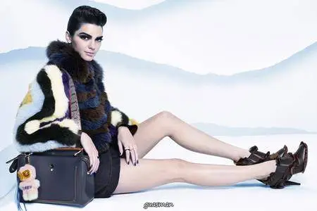 Kendall Jenner - Karl Lagerfeld Photoshoot for Fendi Fall-Winter 2016-17