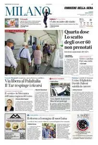 Corriere della Sera Milano - 13 Luglio 2022