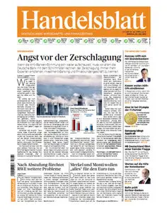Das Handelsblatt vom 30 Juli 2012