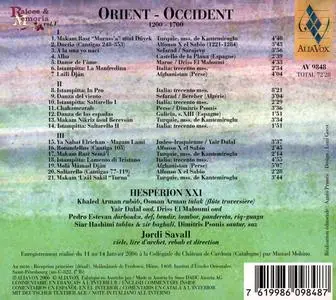 Jordi Savall, Hespèrion XXI - Orient-Occident 1200-1700 (2006)