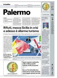 la Repubblica Palermo - 11 Luglio 2018