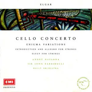 Elgar - Cello Concerto, Enigma Variations - Navarra, Barbirolli (1956)