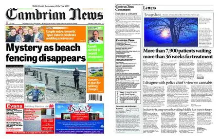 Cambrian News Arfon & Dwyfor – 03 May 2019