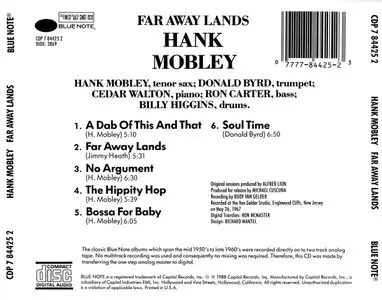 Hank Mobley - Far Away Lands (1988)