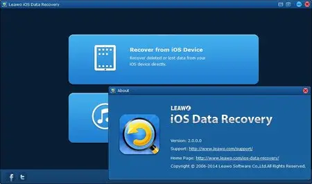 Leawo iOS Data Recovery 2.0