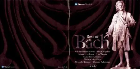 Johann Sebastian Bach ~ Best of Bach (12CD Set) (2006) [Incl. Bonus material]
