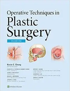 Operative Techniques in Plastic Surgery First, 3 Volumes Edition