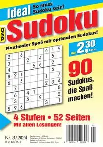 Ideal Sudoku - Nr.3 2024