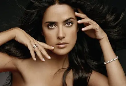 Salma Hayek - Daniela Federici Photoshoot 2008 for Vogue Spain