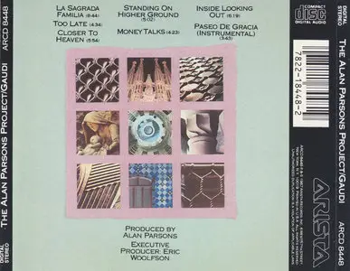 The Alan Parsons Project - Gaudi (1987) Re-up