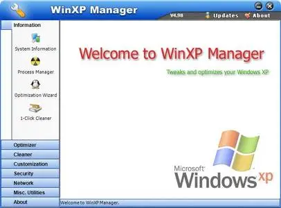 WinXP Manager Full Version  5.1.6