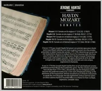 Jérôme Hantaï - Haydn, Mozart: Sonates (2019)