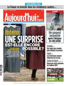 Aujourd'hui en France – 25 mai 2019