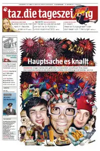 Tageszeitung TAZ vom 31 Dezember 2011