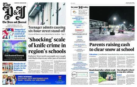 The Press and Journal Aberdeenshire – September 27, 2018