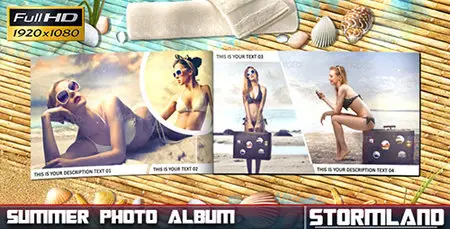 Summer Photo Album - Project for After Effects (VideoHive)