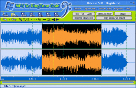 MP3 To Ringtone Gold 7.70 Portable