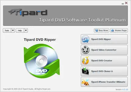 Tipard DVD Software Toolkit Platinum 6.5.10 Multilingual