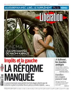 Liberation Du Mercredi 1 Octobre 2014