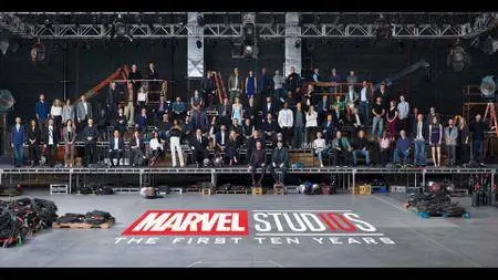 Marvel Studios 10th anniversary celebration class photo