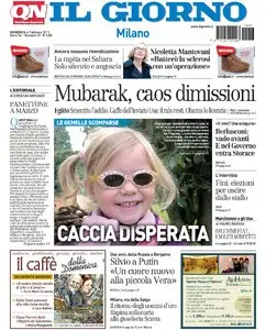 IL GIORNO DEL 06 FEBBRAIO 2011