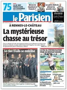 Le Parisien + cahier Paris - Vendredi 29 Juillet 2011