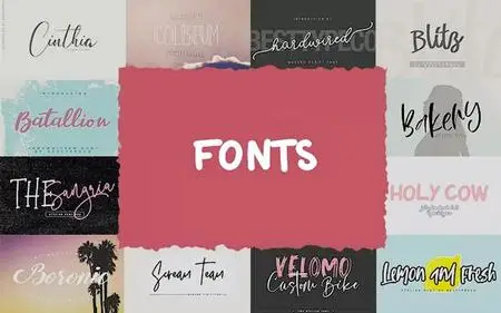 20 Funtastic Fonts Collection