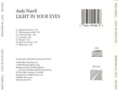 Andy Narell - Light In Your Eyes (1983) {Windham Hill}
