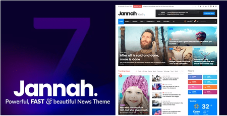 Themeforest - Jannah v7.0.3 - Newspaper Magazine News BuddyPress AMP NULLED