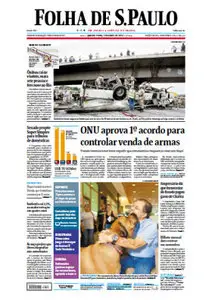 Jornal Folha de São Paulo - 3 de abril de 2013 - Quarta