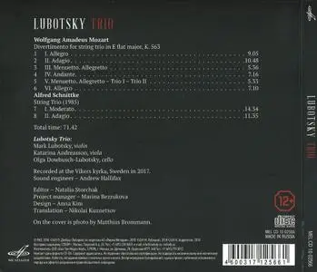 Lubotsky Trio - Mozart: Divertimento, K.563 Schnittke: String Trio (2018)