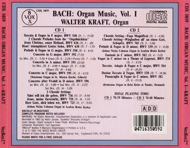 Walter Kraft - Bach: Organ Music Vol. I (1992)