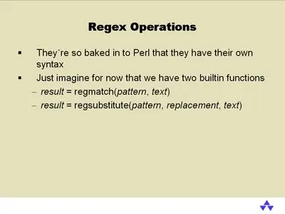 LiveLessons - Perl Fundamentals