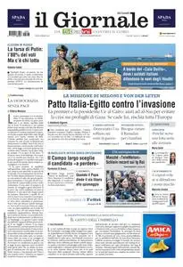 il Giornale - 18 Marzo 2024