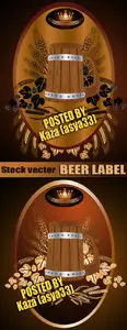 Beer label