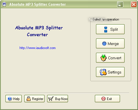 Absolute MP3 Splitter & Converter 2.8.7 Portable
