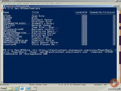Pluralsight - Using Windows PowerShell with SharePoint 2010 and SharePoint 2013 [repost]