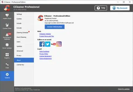 CCleaner Professional 6.18.10824 (x64) Multilingual