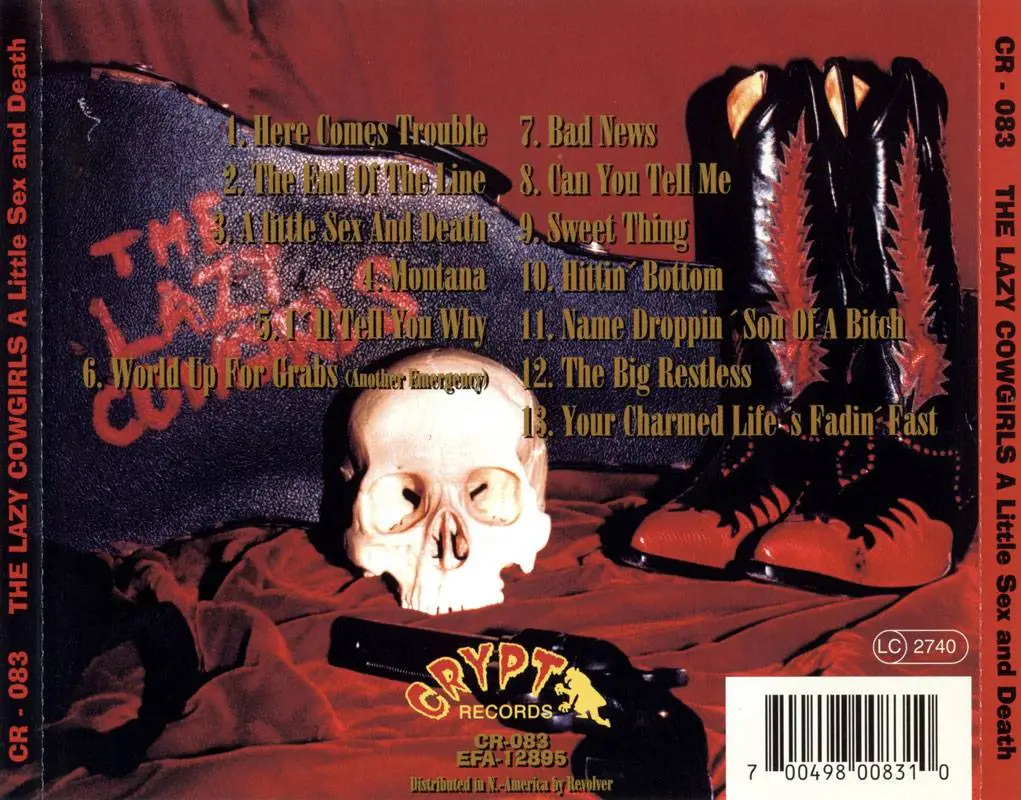 Lazy Cowgirls - A Little Sex And Death (1997)