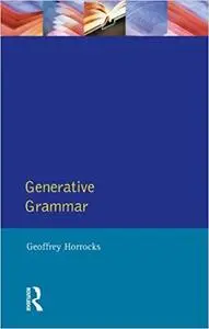 Generative Grammar (Longman Linguistics Library)