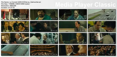 (Comedie dramatique) Le Concert [DVDrip] 2009 New Rip (Re-post)