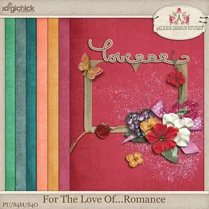 Vintage Mini Scrap Kits: Forever In My Heart & For The Love Of Romance