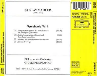 Gustav Mahler - Nine Symphonies, Orchestral Songs, etc. - Sinopoli (2015) {17CDs Deutsche Grammophon}